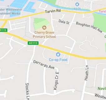 map for Clwyd Bakeries