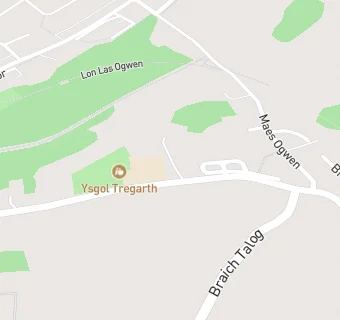 map for Ysgol Gynradd Tregarth