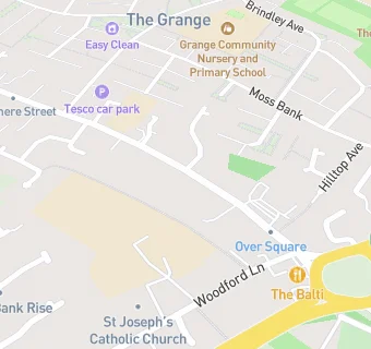 map for George & Dragon Hotel