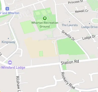 map for Wharton Church of England Junior School