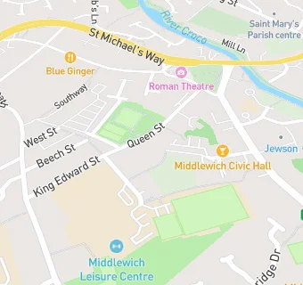 map for Middlewich & District Foodbank