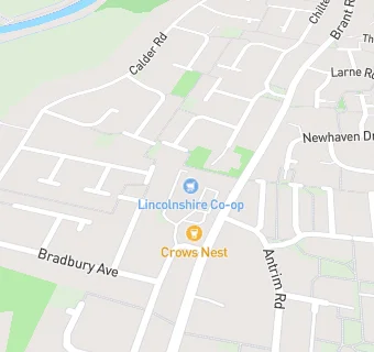 map for Lincolnshire Co-op Brant Road Food Store