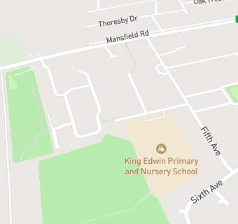 map for King Edwin Primary School