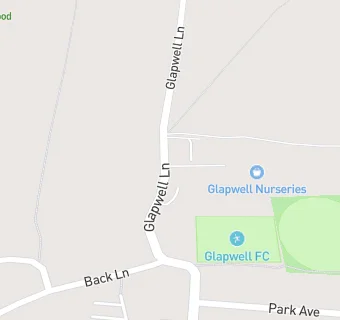 map for Glapwell Tea Room And Coffee Shop