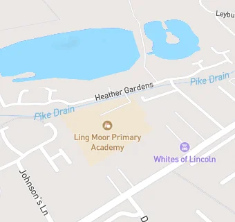 map for Ling Moor Primary Academy