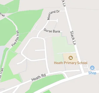 map for Heath Mini Market