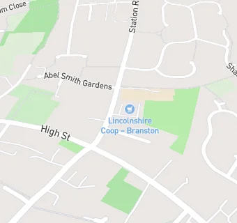 map for Branston & Heighington Family Practice