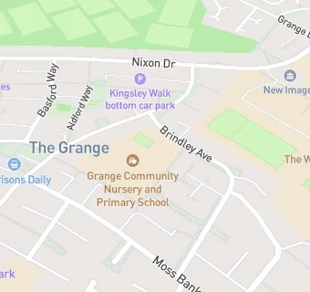 map for Grange Community Primary School