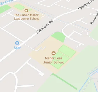 map for The Lincoln Manor Leas Junior School