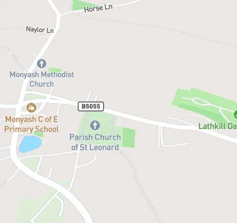 map for Monyash Church Of England Voluntary Controlled