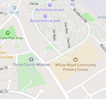 map for Willow Wood Surgery