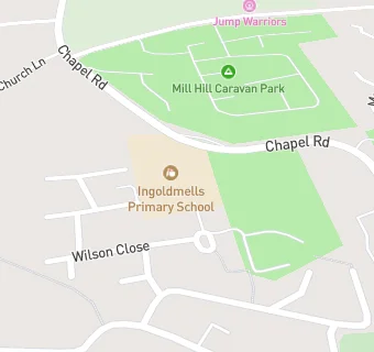 map for Ingoldmells Academy