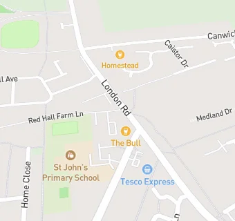 map for The Heath Surgery