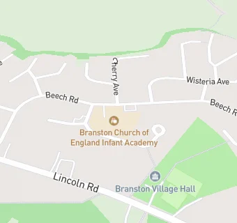 map for The Branston Church of England Infant School