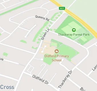 map for Oldfield County Primary School