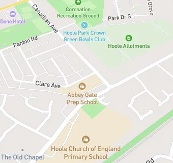 map for Abbey Gate Prep School