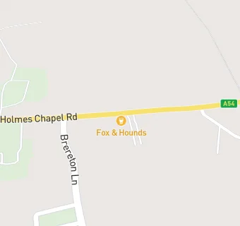 map for Fox & Hounds