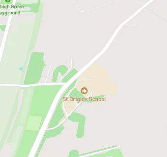 map for St Brigid's School Breakfast Club