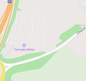 map for Twin Oaks Hotel