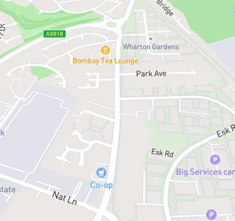 map for Parks Takeaway