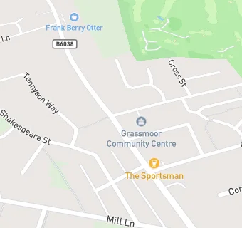 map for Grassmoor Supermarket