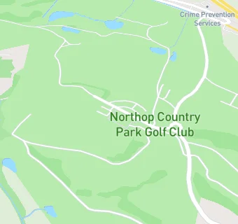 map for Northop Country Park Golf Club