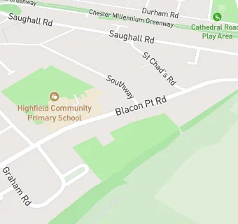 map for Highfield County Junior School