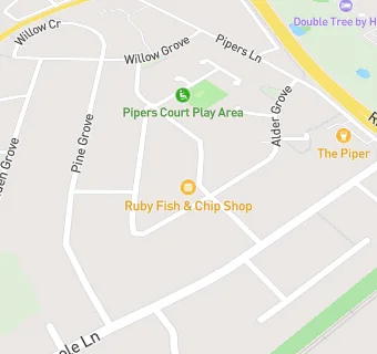 map for Rubys Fish And Chip Shop