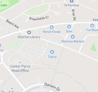 map for Tesco Family Dining