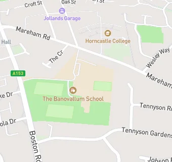 map for Banovallum School