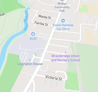 map for Bracebridge Cafe