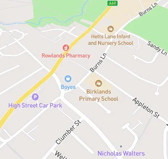 map for Mike Maloney Butchers