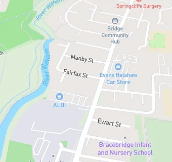 map for Aldi