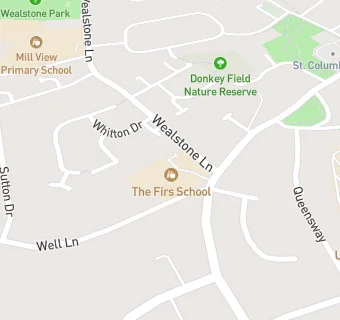 map for The Firs School