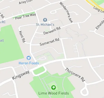 map for Kingsway Dental Surgery