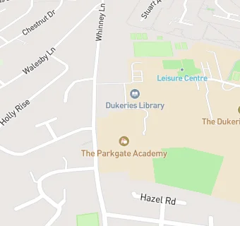 map for The Parkgate Academy