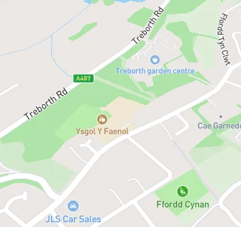 map for Ysgol Y Faenol