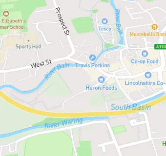 map for Horncastle & District Community Centre