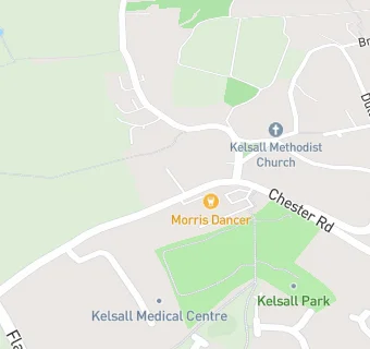 map for Co-Op Kelsall Village Stores