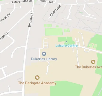 map for The Dukeries Academy