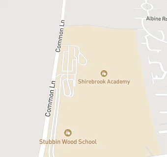 map for Stubbin Wood School