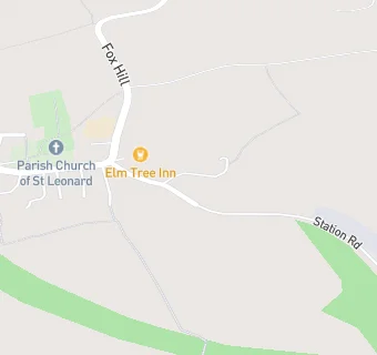 map for Elm Tree Inn