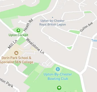 map for Upton Village Surgery