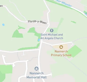 map for Nannerch Primary School