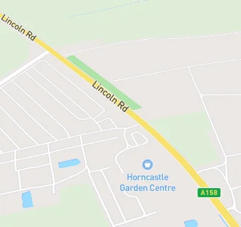 map for Horncastle Garden Centre Cafe