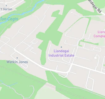 map for Truckstop Llandygai