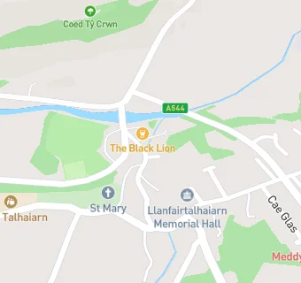 map for Siop Y Llan (The Village Shop)