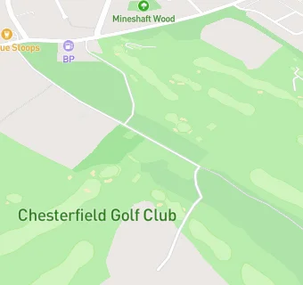 map for Chesterfield Golf Club Catering