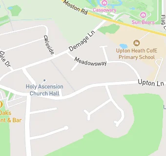 map for Upton Manor County Junior School