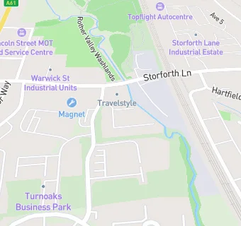 map for Step Forward Educational Trust (Chesterfield)